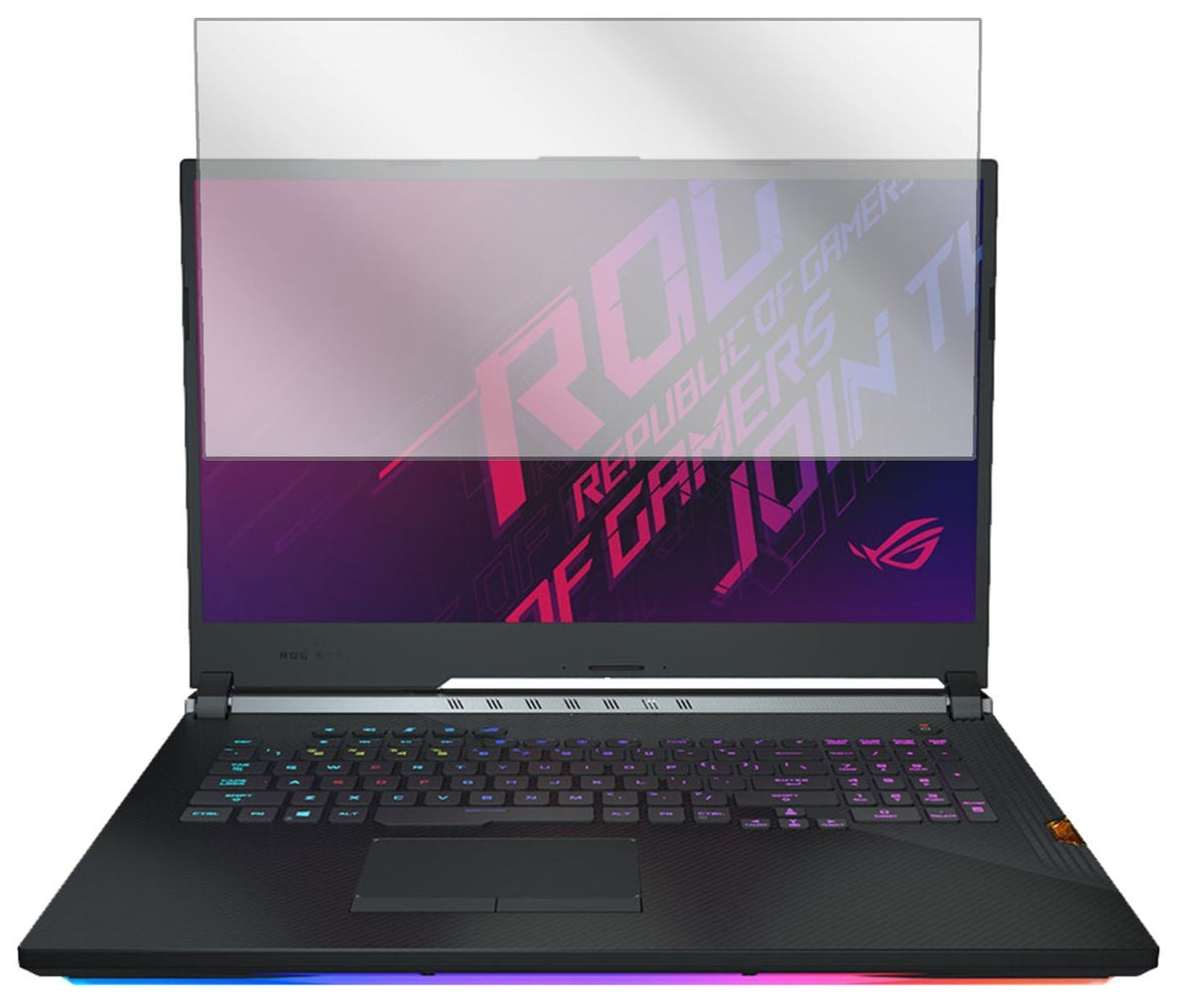 1x Schutzfolie klar für Asus ROG Strix Scar III G7 (2)