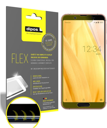 3x 3D Full Cover Schutzfolie für Sharp Aquos Sense (1)
