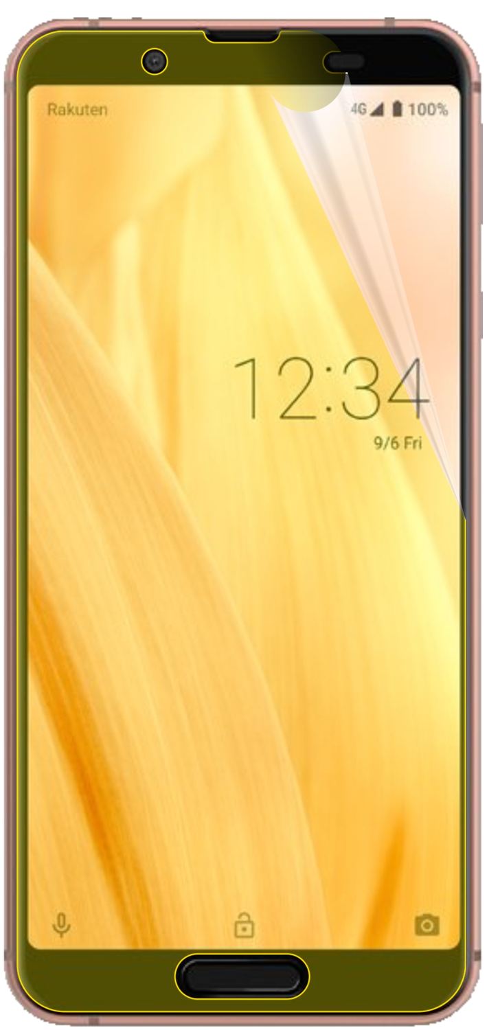 3x 3D Full Cover Schutzfolie für Sharp Aquos Sense (3)