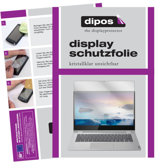2x Schutzfolie klar für Lenovo IdeaPad C340-14 Dis (1)