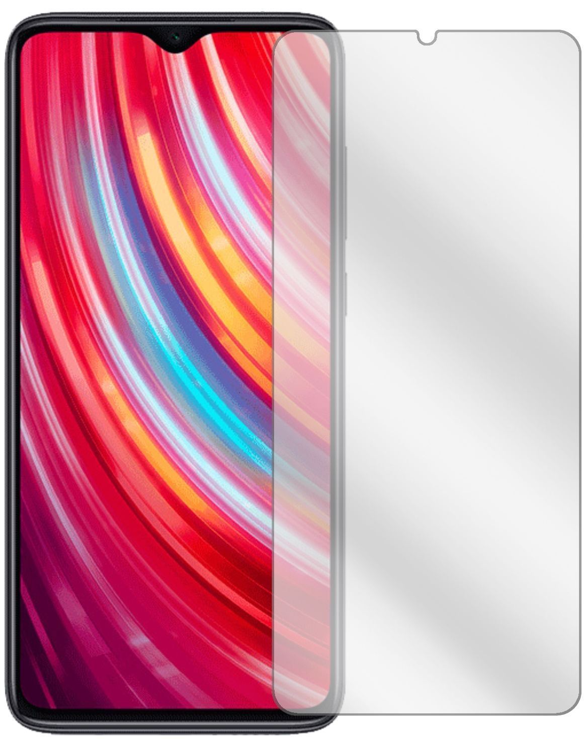 4x Schutzfolie klar für Xiaomi Redmi Note 8 Displa (2)