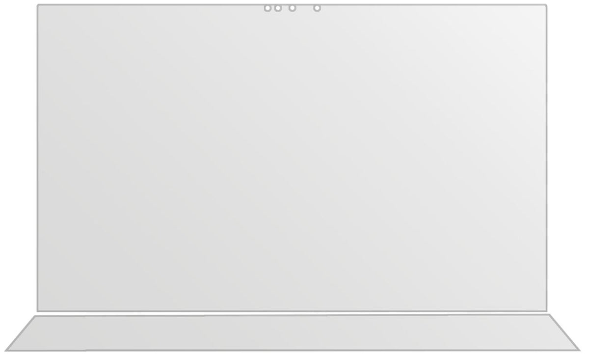 1x Schutzfolie matt für Asus ZenBook Pro Duo Displ (3)