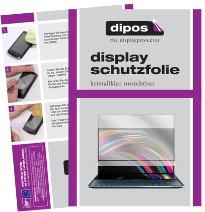 1x Schutzfolie klar für Asus ZenBook Pro Duo Displ (1)