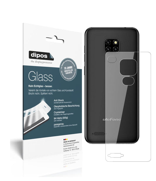 1x 9H Schutzfolie für Ulefone Note 7P Rückseite Pa (1)