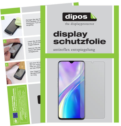 4x Schutzfolie matt für Oppo Realme XT Display-Sch (1)