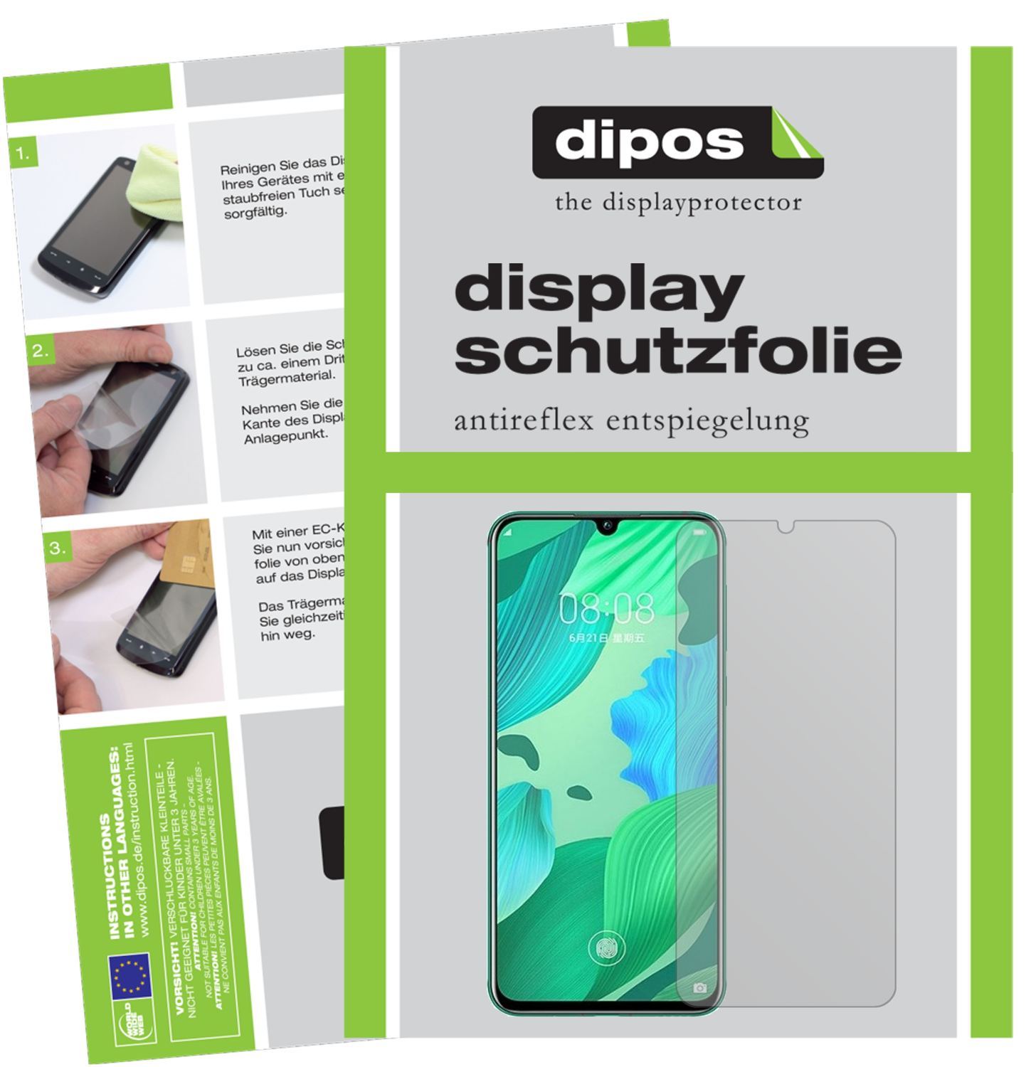 1x Schutzfolie matt für   Display-Schutzfolie (1)