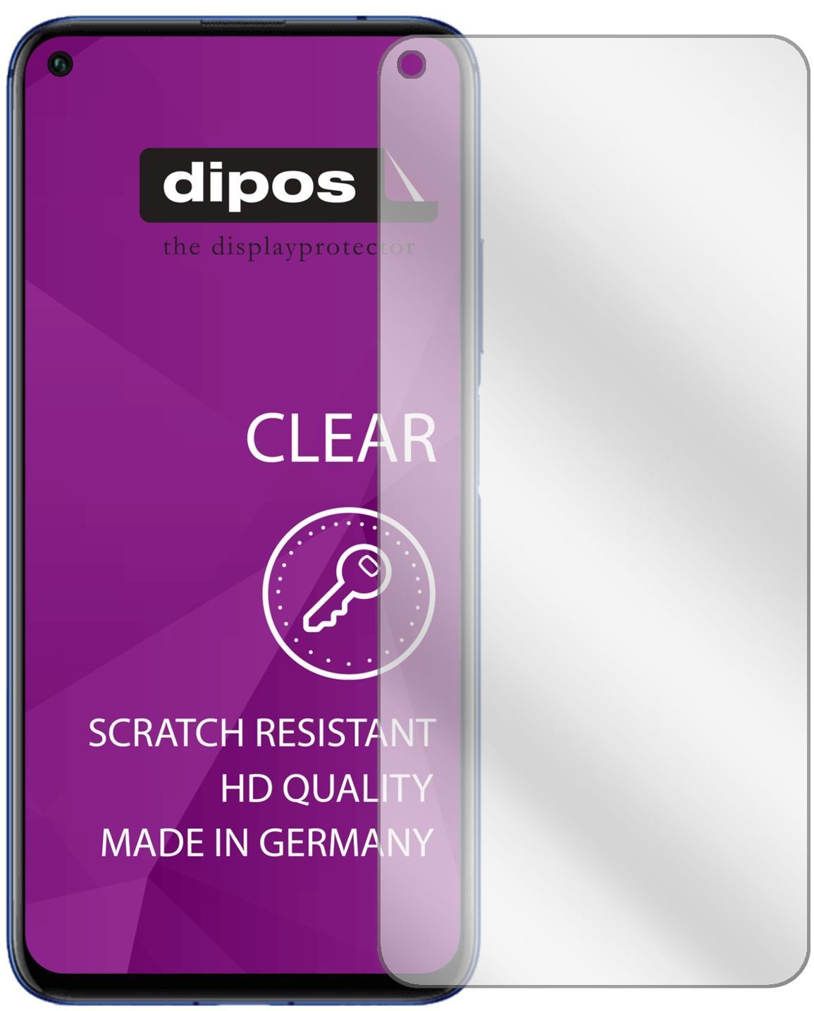 2x Schutzfolie klar für Huawei Nova 5T Display-Sch (2)