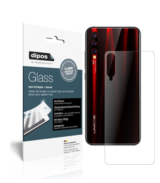 1x 9H Schutzfolie matt für Ulefone X Rückseite Pan (1)