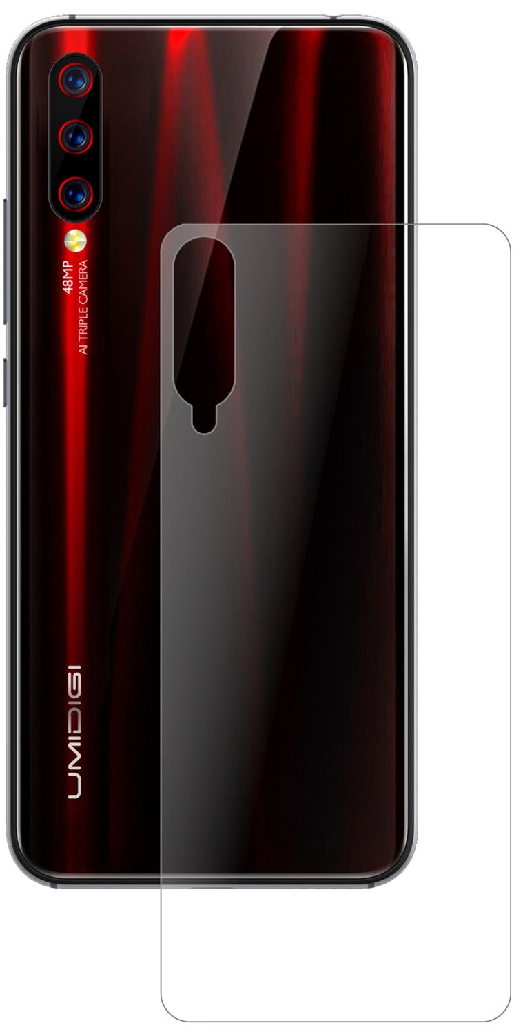 1x 9H Schutzfolie matt für Ulefone X Rückseite Pan (2)