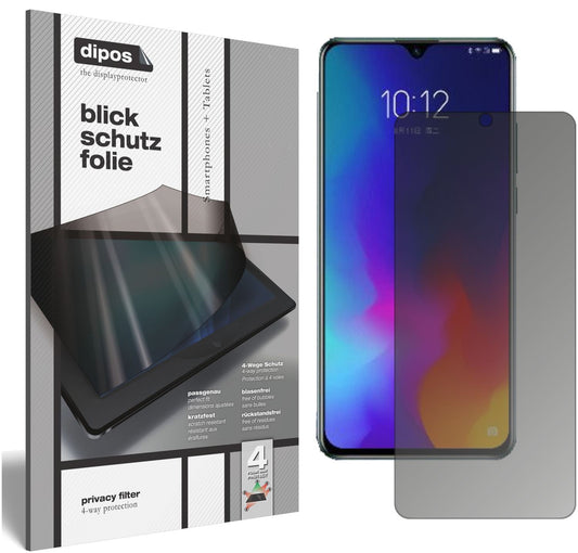 Blickschutzfolie für Lenovo Z6 Youth Edition matt  (1)