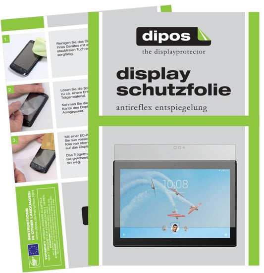 2x Schutzfolie matt für Lenovo Tab 4 TB-X704L Disp (1)