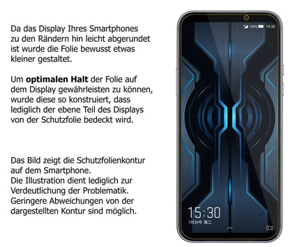 1x 9H Schutzfolie matt für Xiaomi Black Shark 2 Pr (3)
