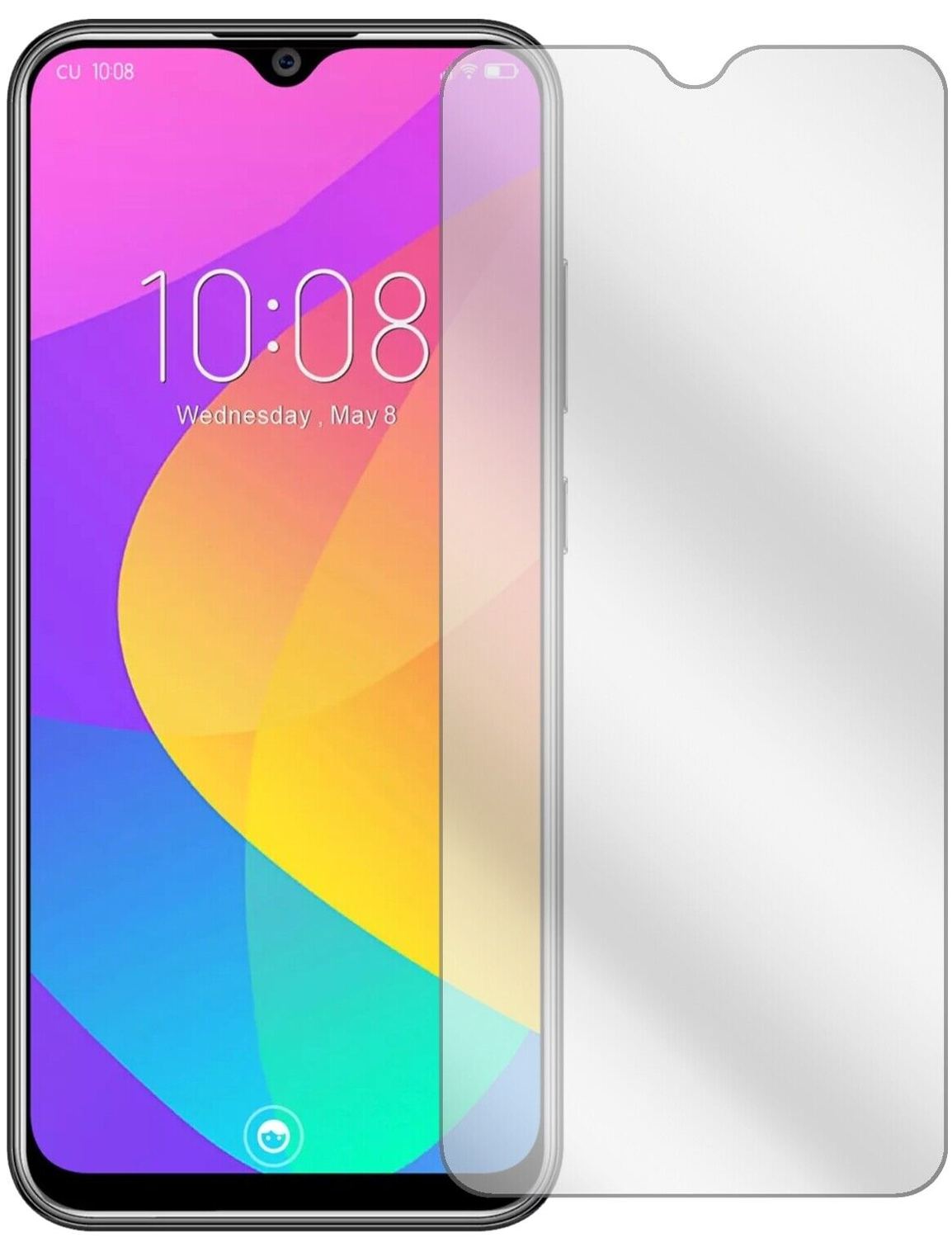5x Schutzfolie klar für Oukitel Y4800 Display-Schu (2)