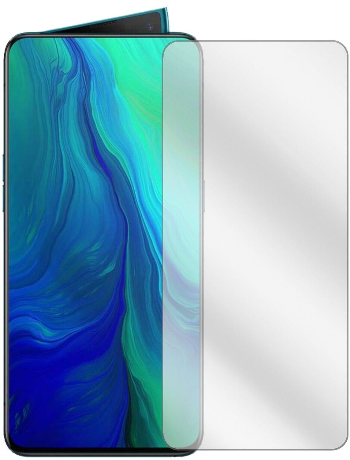 5x Schutzfolie klar für Oppo Reno 10X Zoom Display (2)