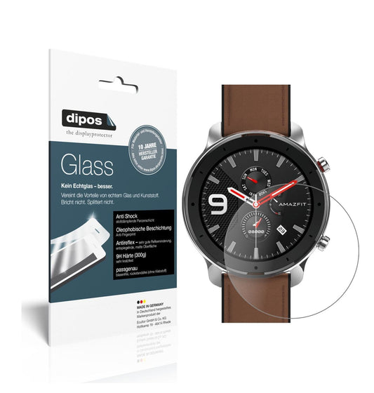 1x 9H Schutzfolie matt für Amazfit GTR 42mm Smartw (1)