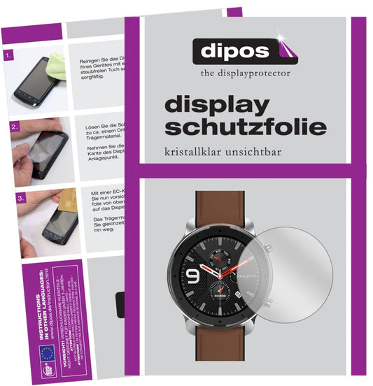 5x Schutzfolie klar für Amazfit GTR 42mm Smartwatc (1)