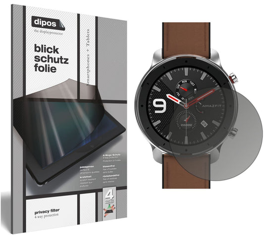Blickschutzfolie für Amazfit GTR 42mm Smartwatch m (1)