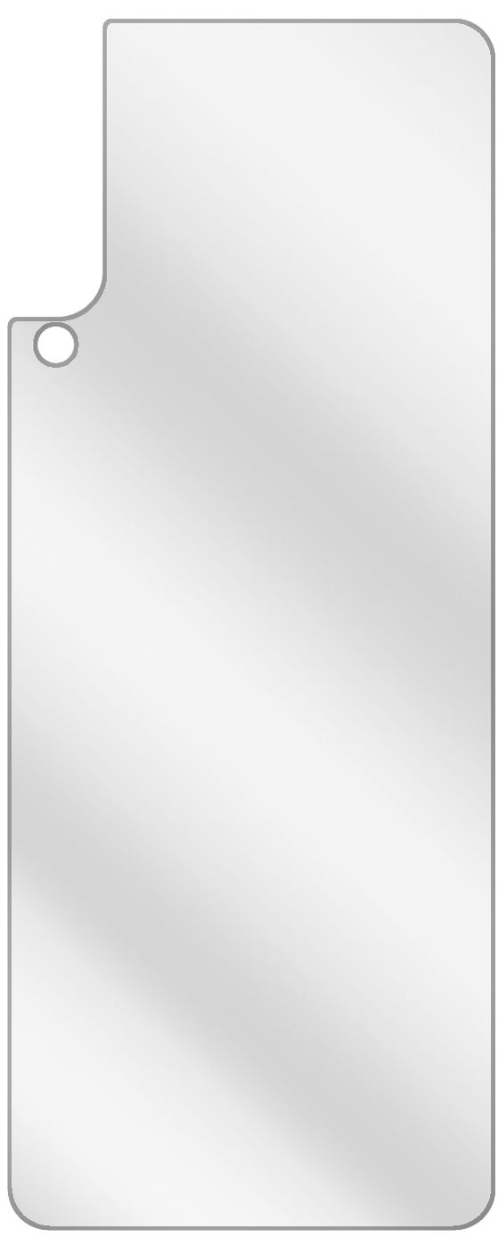 1x Schutzfolie klar für Xiaomi Mi A3 Rückseite Dis (3)