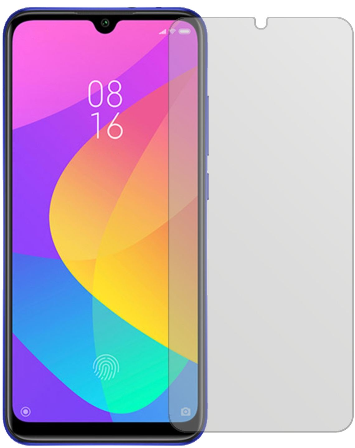 4x Schutzfolie matt für Xiaomi Mi A3 Display-Schut (2)