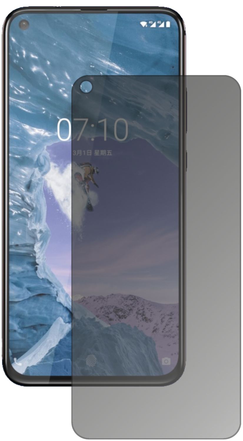 Blickschutzfolie für Nokia X71 matt Schutzfolie Pr (2)