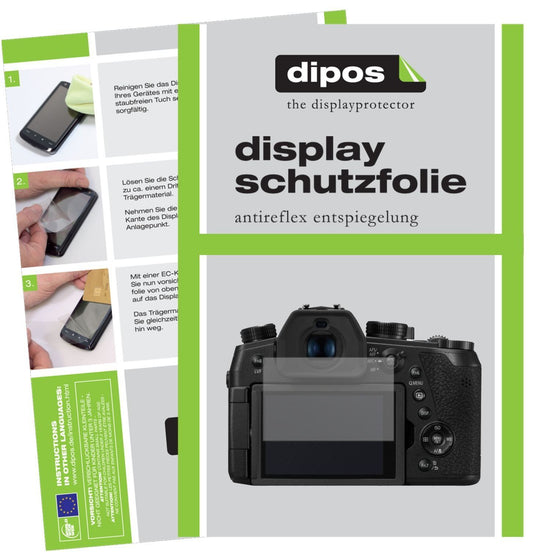 5x Schutzfolie matt für Panasonic Lumix DC-FZ1000  (1)
