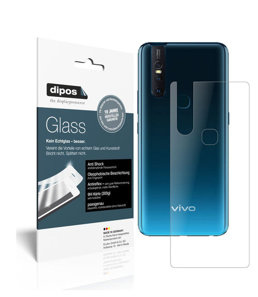 1x 9H Schutzfolie matt für Vivo V15 Pro Rückseite  (1)