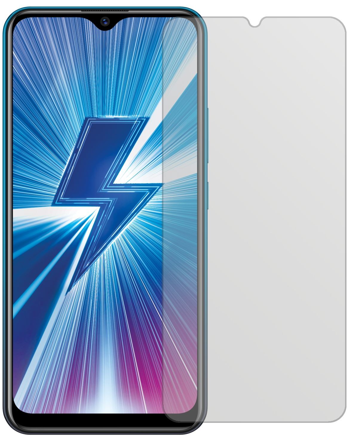 2x Schutzfolie matt für Vivo Y3 Display-Schutzfoli (2)