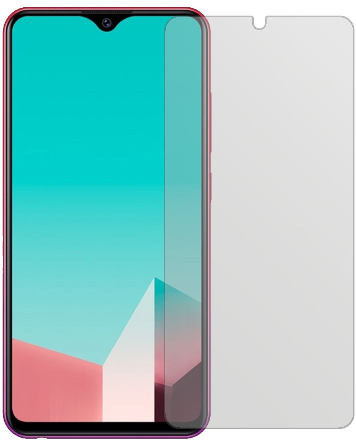 6x Schutzfolie matt für Vivo U1 Display-Schutzfoli (2)