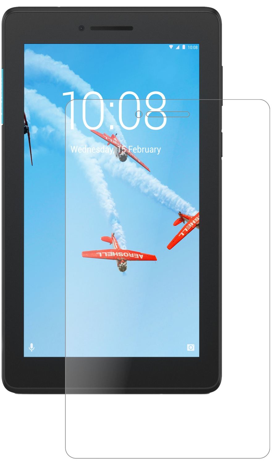 2x 9H Schutzfolie matt für Lenovo TB-7104F Panzerf (2)