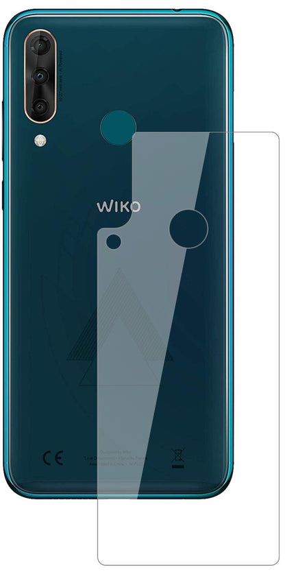 2x 9H Schutzfolie für Wiko View 3 Rückseite Panzer (2)