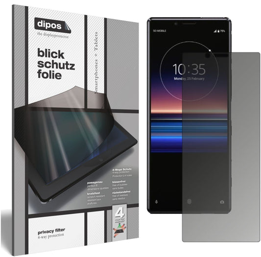 Blickschutzfolie für Sony Xperia 1 matt Schutzfoli (1)