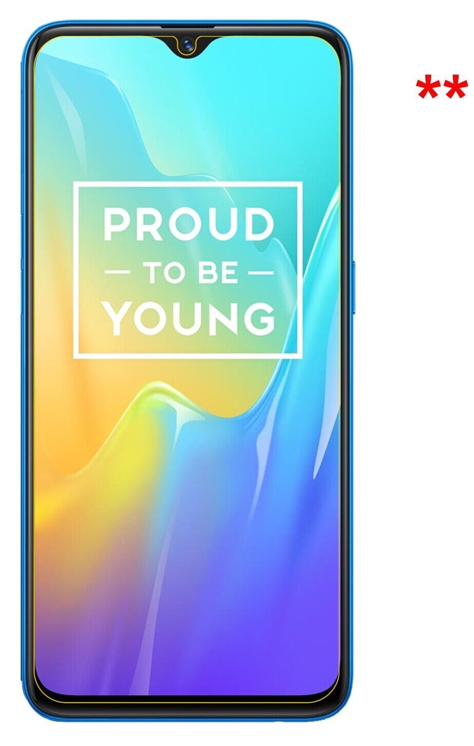 5x Schutzfolie matt für Oppo Realme U1 Display-Sch (6)