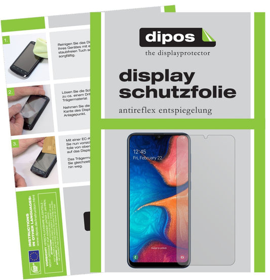 2x Schutzfolie matt für Samsung Galaxy A20e Displa (1)