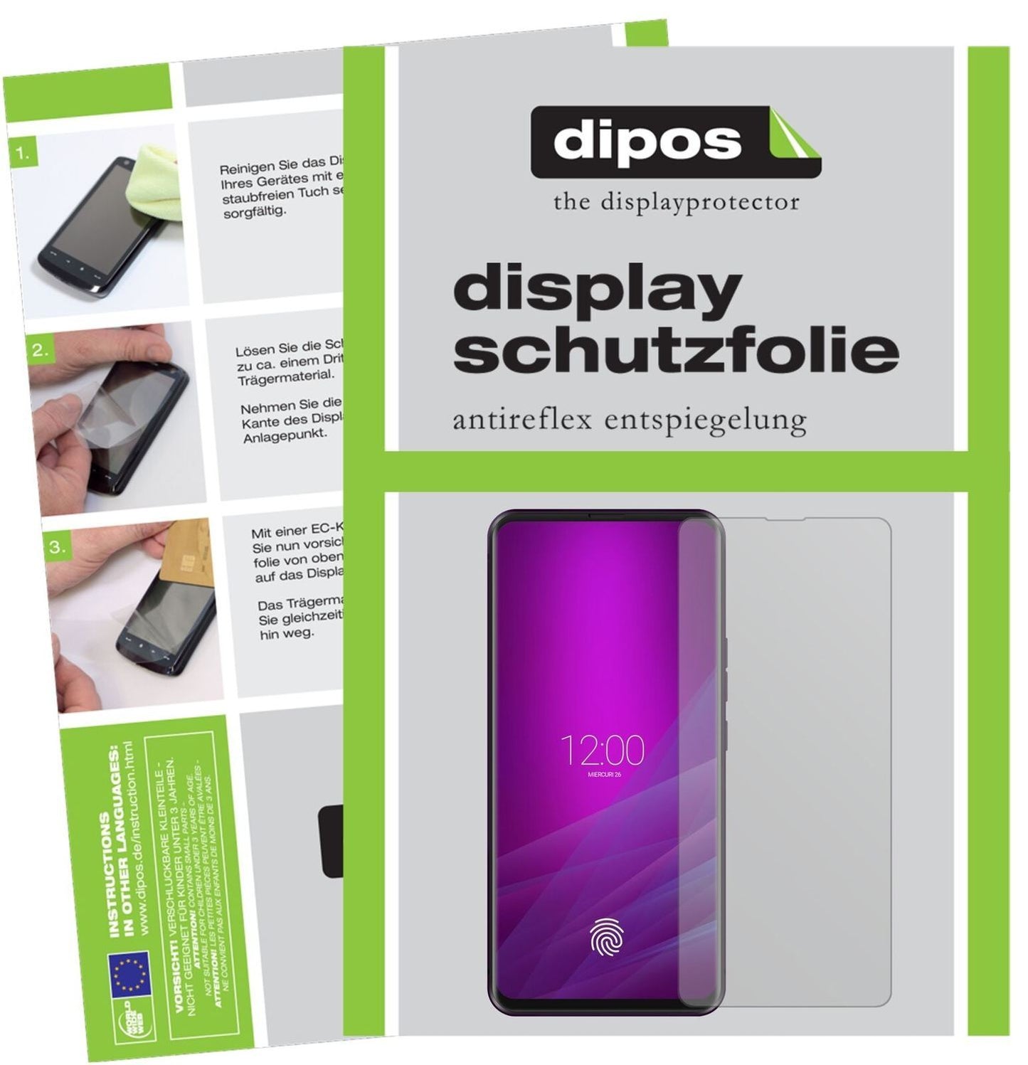 1x Schutzfolie matt für Allview Soul X6 Xtreme Dis (2)