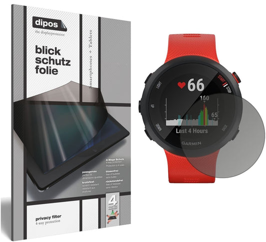 Blickschutzfolie für Garmin Forerunner 45 matt Sch (1)