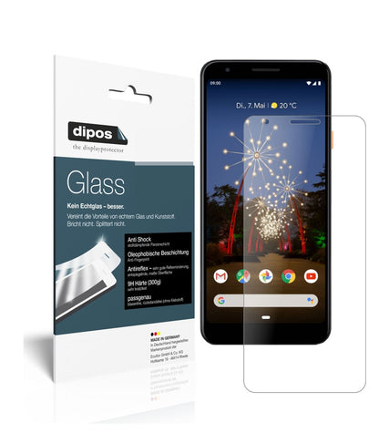 2x 9H Schutzfolie matt für Google Pixel 3a Panzerf (1)