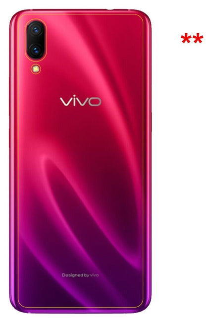1x Schutzfolie matt für Vivo X23 Symphony Rückseit (6)