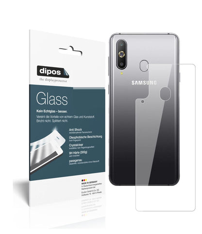 2x 9H Schutzfolie für Samsung Galaxy A8s Rückseite (1)