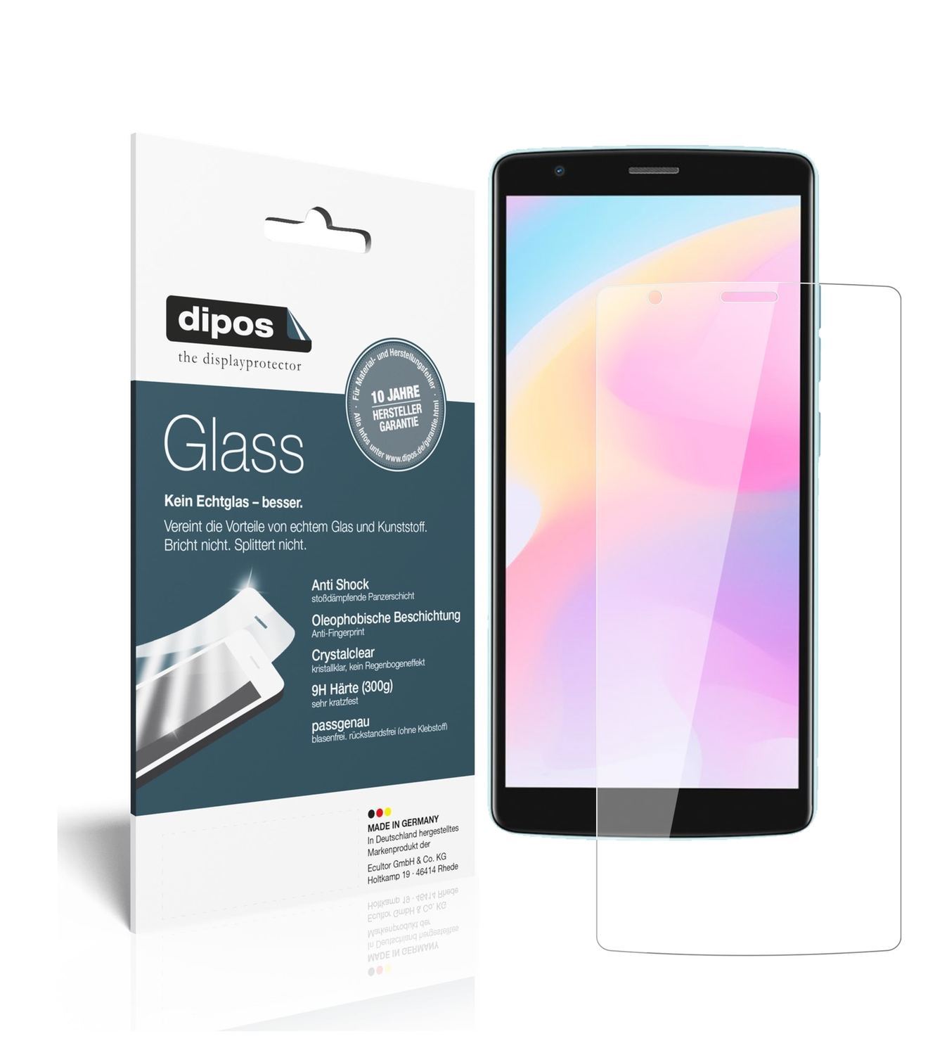 2x 9H Schutzfolie für Blackview A20 Pro Panzerfoli (1)