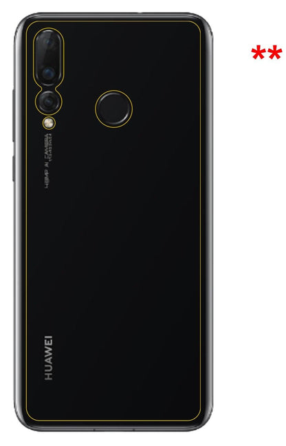 2x 9H Schutzfolie für Huawei Nova 4 Rückseite Panz (3)