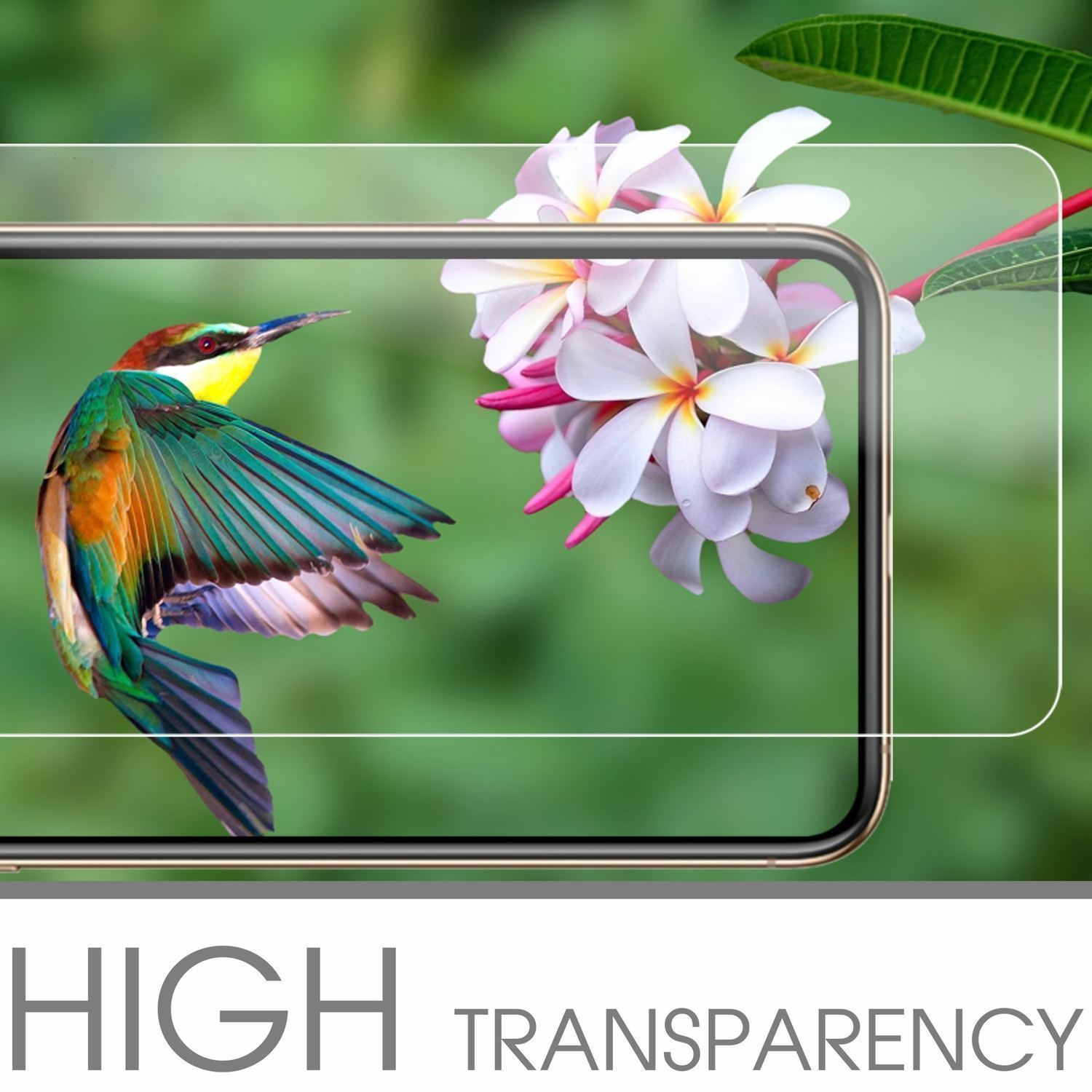 2x Schutzfolie klar für Samsung Galaxy A50 Display (3)
