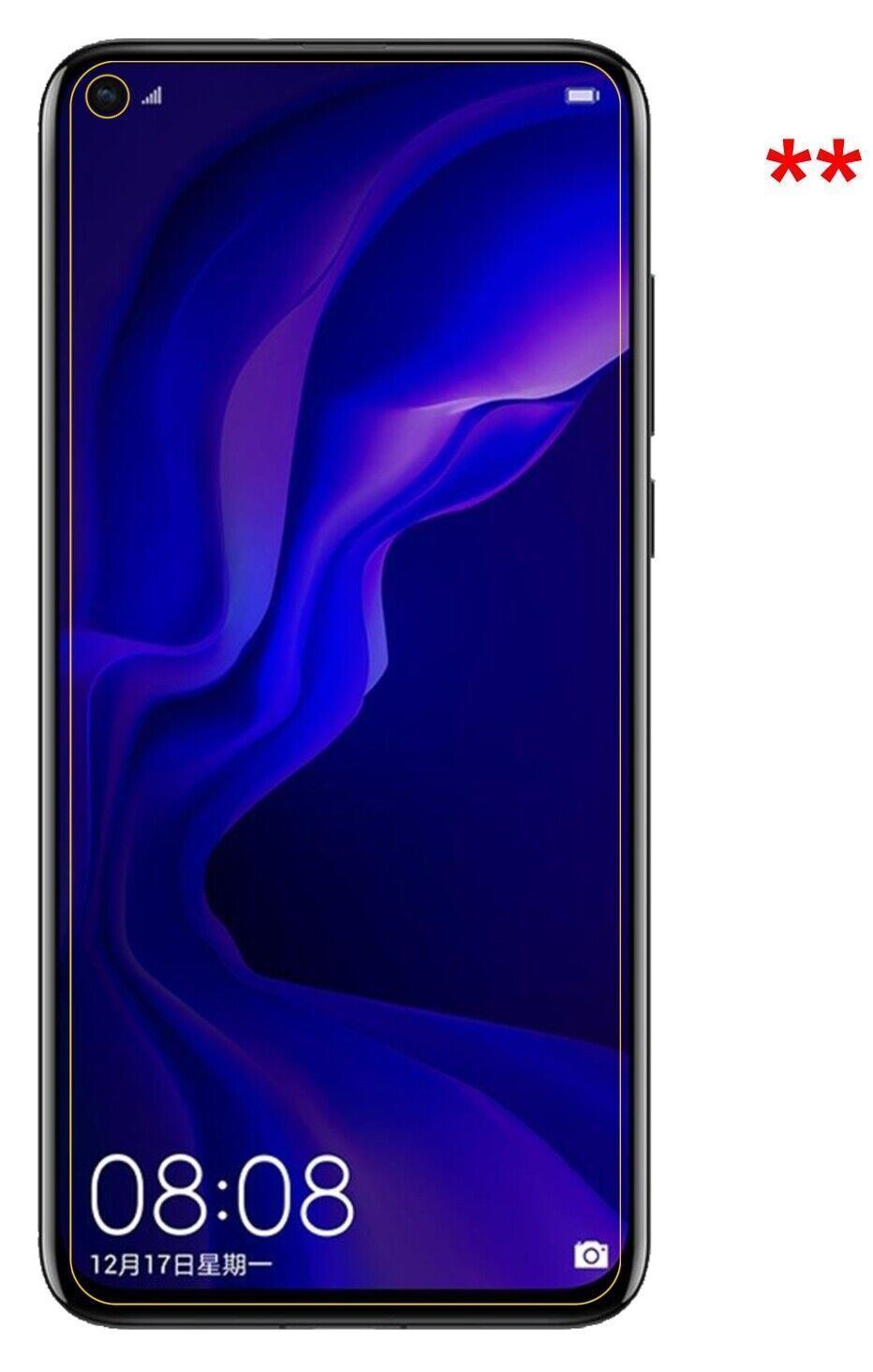1x Schutzfolie klar für Huawei Nova 4 Display-Schu (5)