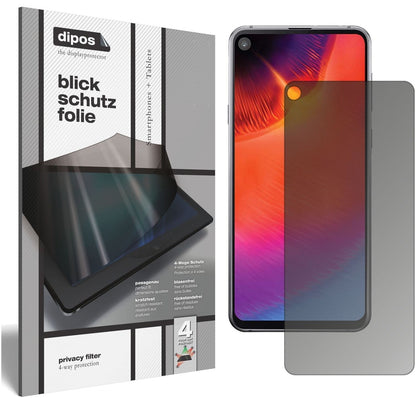 Blickschutzfolie für Samsung Galaxy A8s matt Schut (2)
