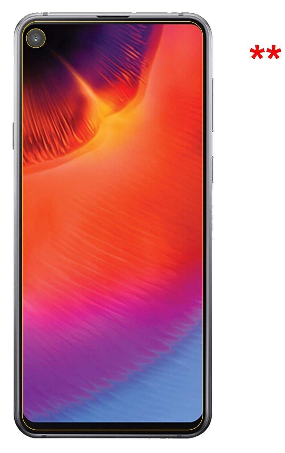 5x Schutzfolie klar für Samsung Galaxy A8s Display (5)