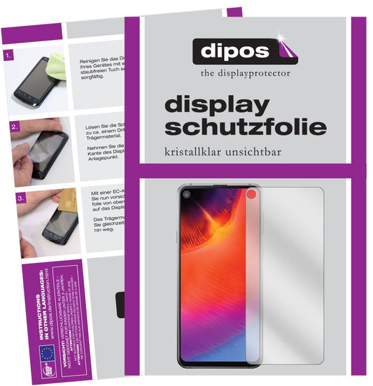 6x Schutzfolie klar für Samsung Galaxy A8s Display (1)