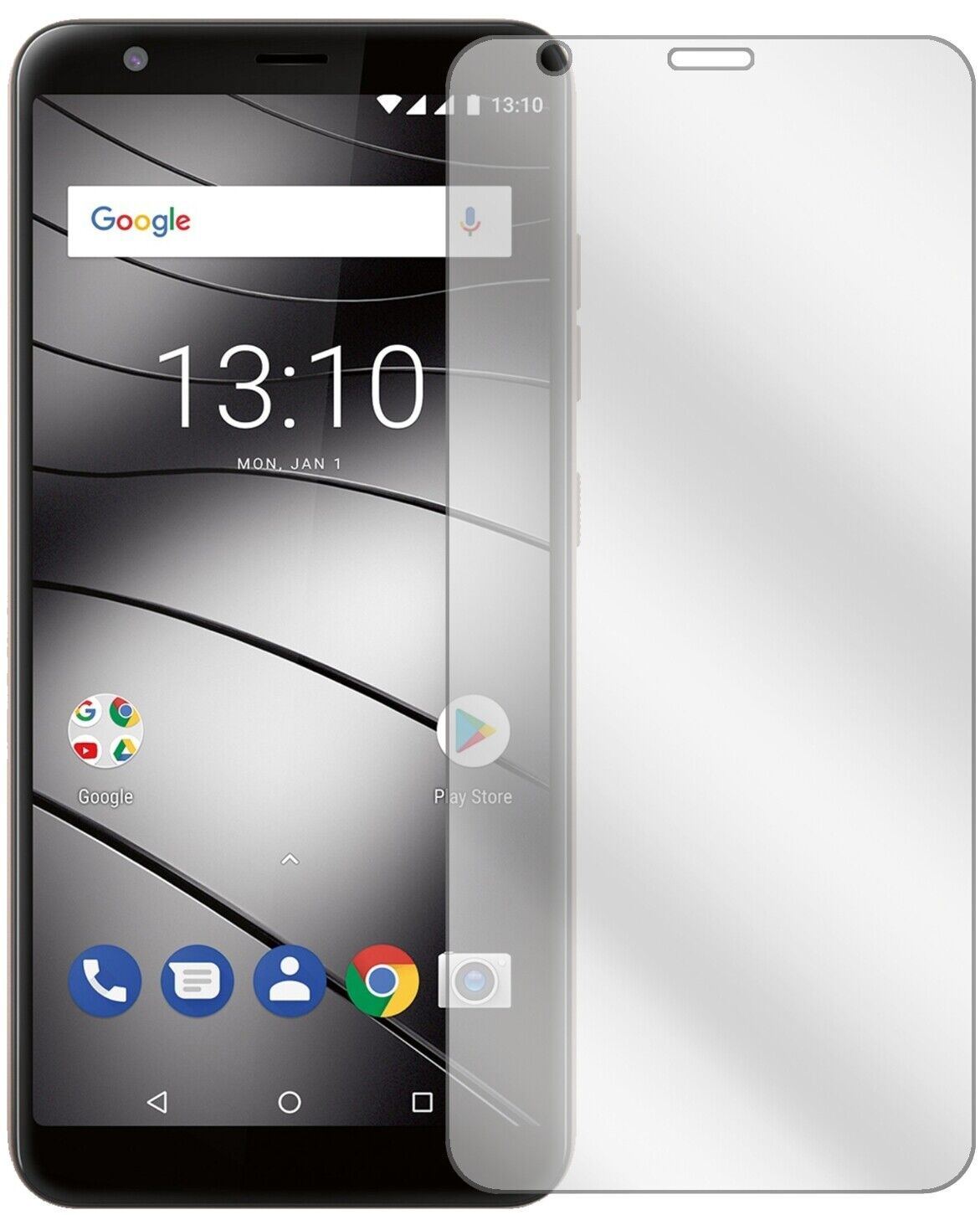 5x Schutzfolie klar für Gigaset GS280 Display-Schu (1)