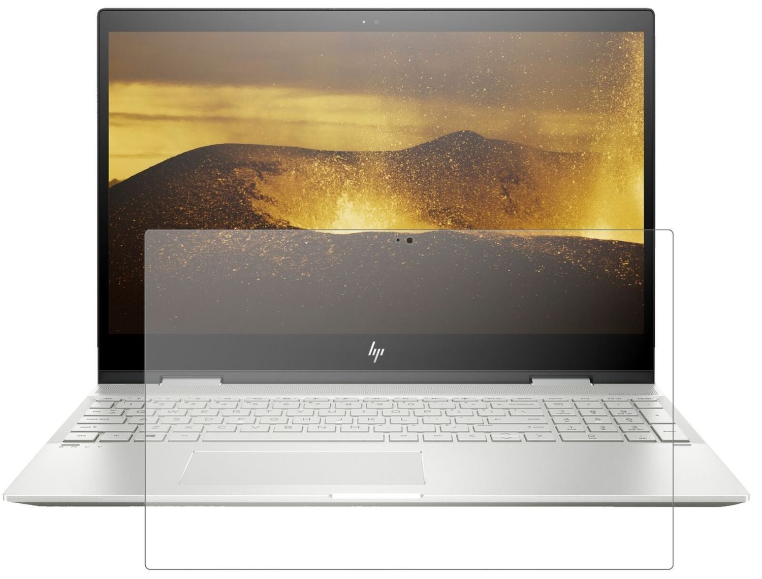 1x 9H Schutzfolie matt für HP Envy X360 13.3 Zoll  (1)