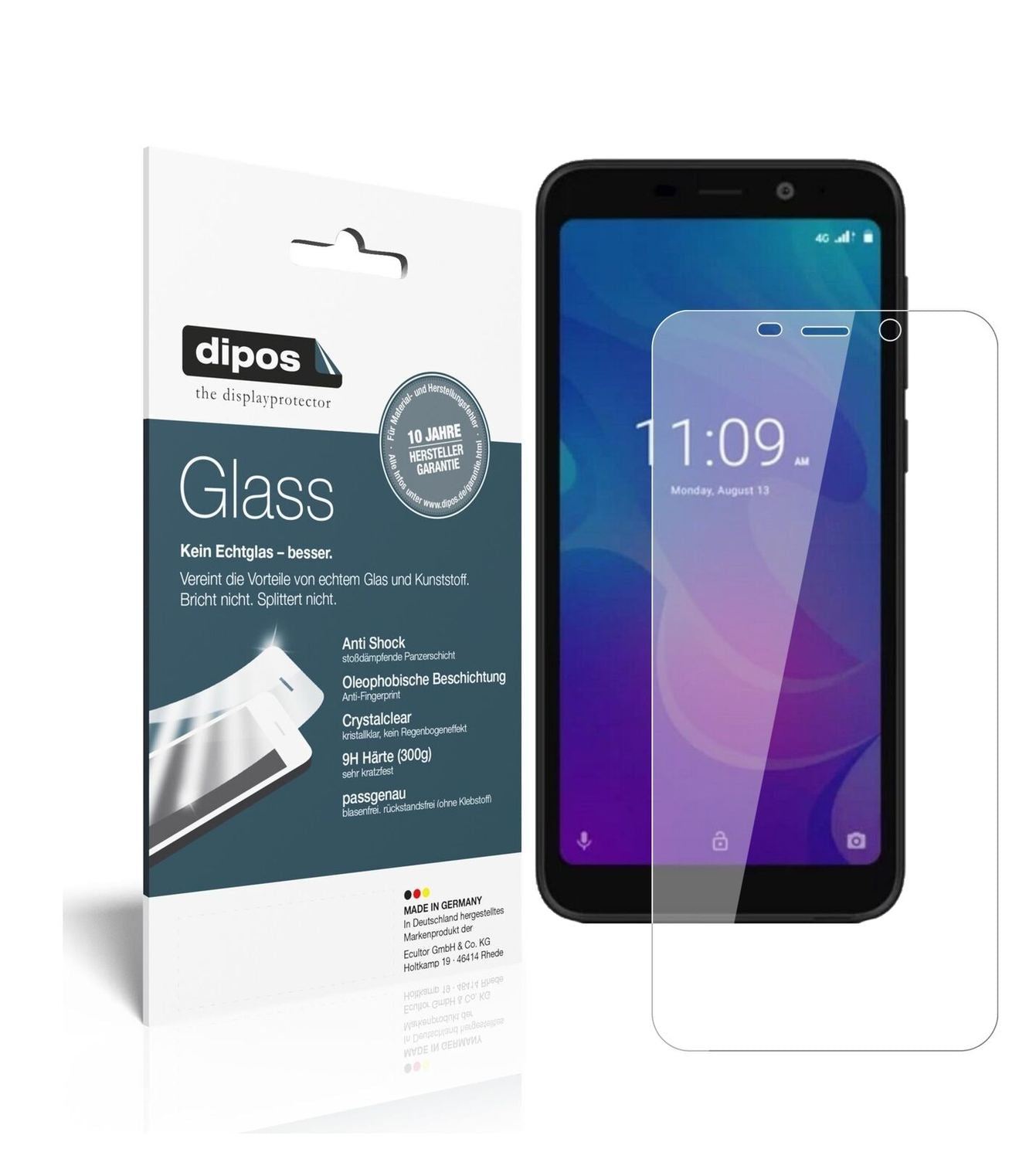 1x 9H Schutzfolie für Meizu C9 Pro Panzerfolie (2)