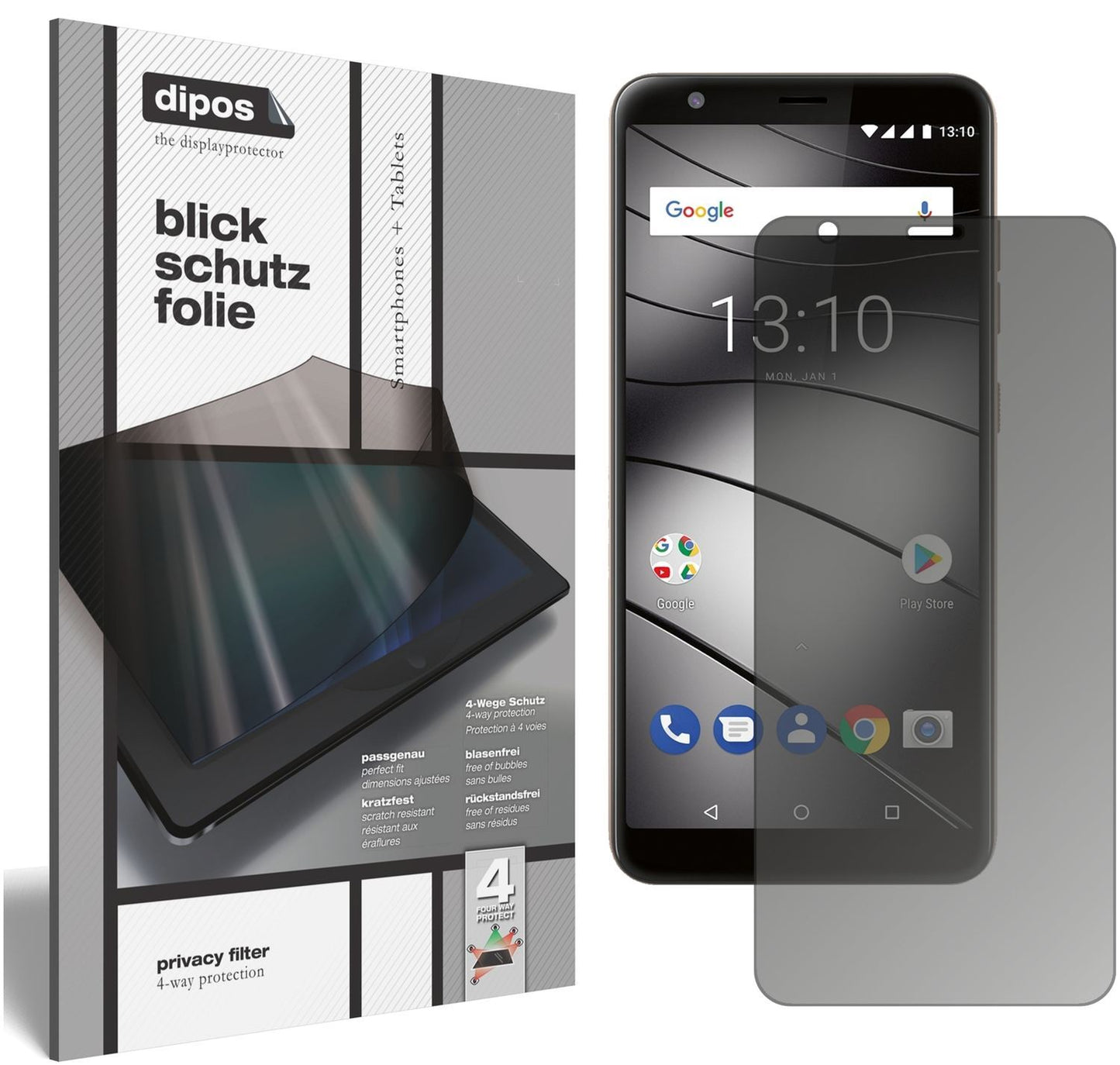 Blickschutzfolie für Gigaset GS280 matt Schutzfoli (1)