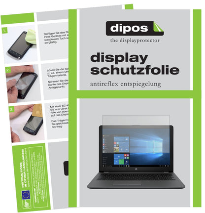 2x Schutzfolie matt für HP 250 G6 15.6 Zoll Displa (1)